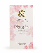 Kayfees Obsession perfume packaging and presentation box for 50ml Extrait de Parfum