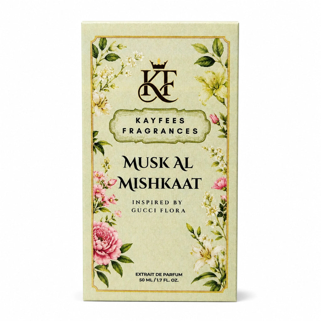 kayfees musk al mishkaat impression of gucci flora 50ml extrait de parfum edp box 
